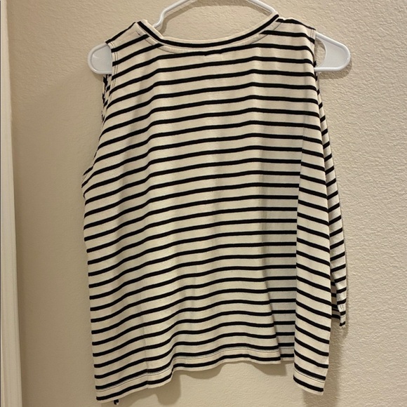 We The Free Black and White Striped Tank Top - Picture 3 of 3